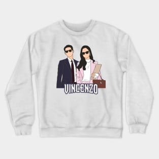 Vincenzo Kdrama Art Crewneck Sweatshirt